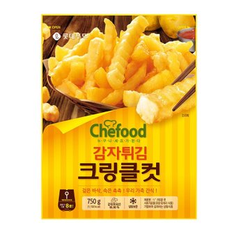 롯데푸드 [푸른들마켓][롯데] 냉동감자튀김(크링클컷)750g