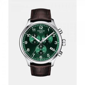 4653508 Tissot Chrono XL Classic - Green  Brown Leather