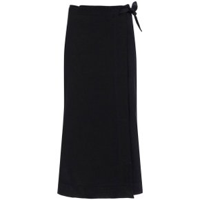 Long skirt F9613 BLACK