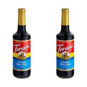 미국직구 Torani 토라니 루트 비어 시럽 750ml 2팩 Root Beer