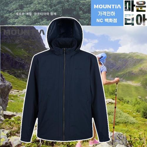 [마운티아] 남성 베이직자켓  립소재 2레이어 NA(1)