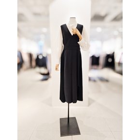 [파주점] [더아이잗컬렉션]플리츠 브이넥 레이어드 원피스 CS2B0OP231