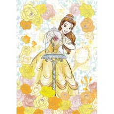 에포크108 개 지그 소 퍼즐 미녀와 야수 Belle (벨) - rose gold - [퍼즐 장식] (18.2x25.7cm)