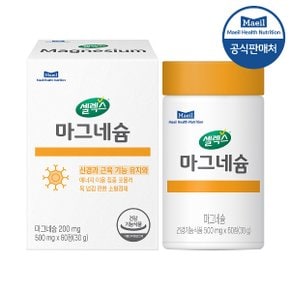 마그네슘 1박스 [500mg x 60정] (30일분)