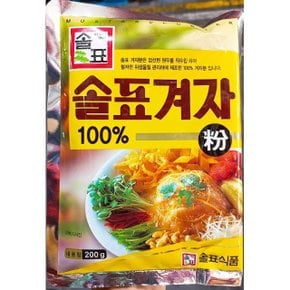 솔표 겨자 분말 200g 업소용 가루 식자재 냉면 식당용 (WBA2F23)