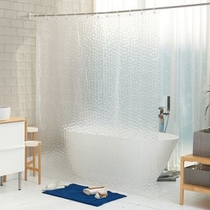  안티곰팡이 3D 투명 반투명 eva 비닐 화장실 욕실 샤워 커튼 곰팡이방지