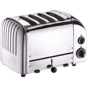 영국 듀얼릿 토스터 토스트기 Dualit Classic 4 Slot Toaster with Sandwich Cage Polished 스테