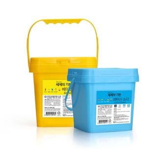  세제의기본 베이킹소다2kg+과탄산소다2kg+계량스푼