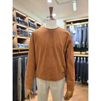 브렌우드 [여주점] 코오롱 브렌우드 남성 페트리코 웨일 조직 스웻셔츠 BRTAW25551ORX
