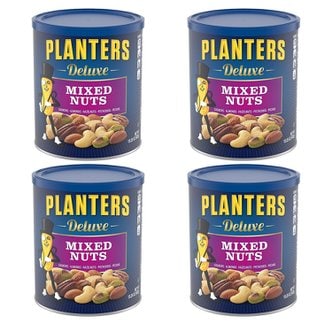  [해외직구]플랜터스 디럭스 믹스 넛 견과류 432g 4팩/ Planters Deluxe Mixed Nuts 15.2oz