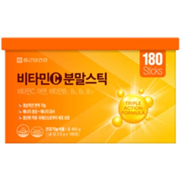 종근당건강 비타민C 분말스틱(2.5g*180포)