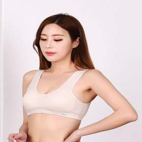 면 캡내장 스포츠 브라
