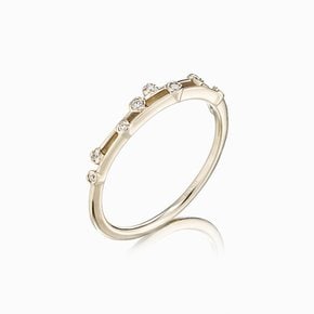 14K Roseberry 레이어드 반지 NNW00319R