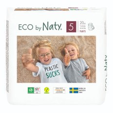 [Eco by Naty] 네띠 친환경 팬티 기저귀 5단계 20매