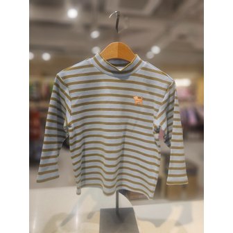 블루독 [파주점] (BL)  STRIPE 하프폴라티셔츠  24C7533005