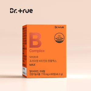 닥터트루 프리미엄 WPS WNB 비타민B 컴플렉스 B1 B2 B6 B12 수용성 비타민비 1BOX (60정/2개월분)