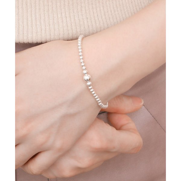 실버 92.5 순은 베이직 볼 팔찌