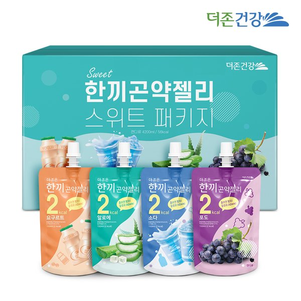 한끼 곤약젤리 스위트패키지 150ml 28팩 1박스