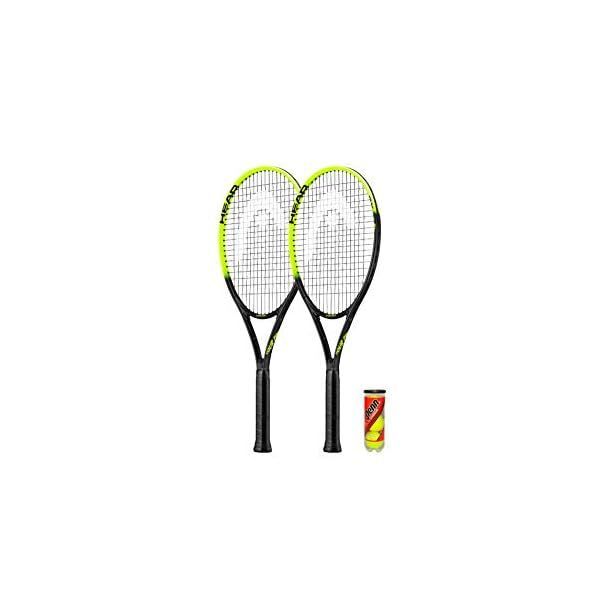 독일 헤드 테니스라켓 HEAD Tour Pro Nano Titanium Tennis Rackets x 2 Covers 3 ...