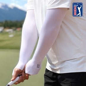 [PGA 투어] 남녀공용 자외선 차단 손가락형 냉감 팔토시 쿨토시/골프 스포츠