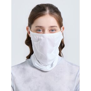 유니 UV차단 벨크로형 메쉬 패치 냉감 마스크 화이트