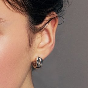 [~9/27 헤어핀 증정]mobius twist earrings