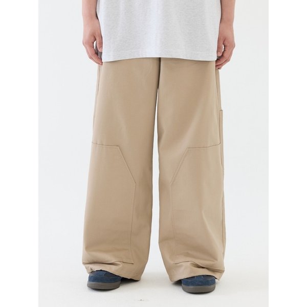 ESS Cotton Carpenter Pants - Beige
