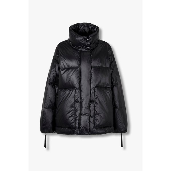 [리오더] 하이넥 글로시 숏 다운점퍼 9175414982199