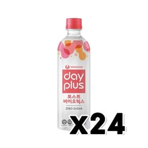 농심 데이플러스 포스트바이오틱스 제로슈가 이온음료 500ml x 24개