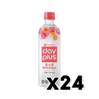  농심 데이플러스 포스트바이오틱스 제로슈가 이온음료 500ml x 24개