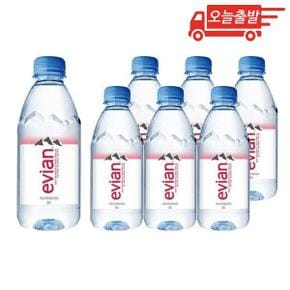 오늘출발 에비앙 생수 페트 330ml 6개