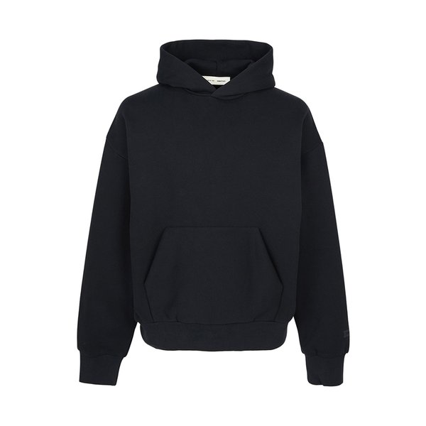 [부산점] 에센셜 남성 기모 후드티 192AS252061F VINTAGE BLACK