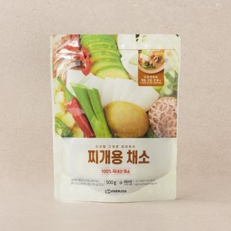 팜조아 냉동 찌개용 채소 (500g)