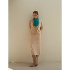 cashmere 100%  origin knit muffler - Mint