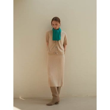 테라누고 cashmere 100%  origin knit muffler - Mint