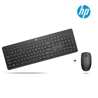 HP 정품 235 무선 저소음 키보드 마우스 세트 사무용 가정용 회사 키보드 마우스