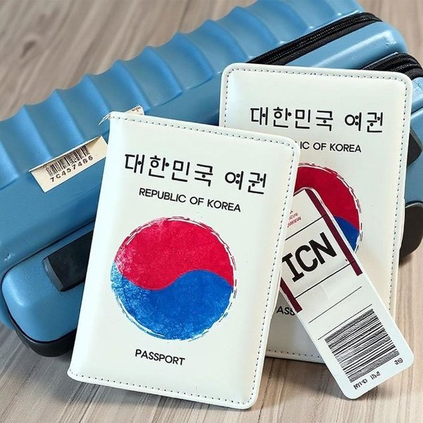 태극문양 안티스키밍 여권케이스 DK-0678 (WFJ8VG2)