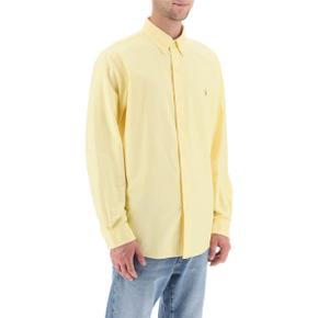 랄프로렌 Mens shirt 710795462 YELLOW OXFORD