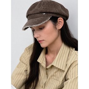 Denim washing newsboy cap_4colorlor
