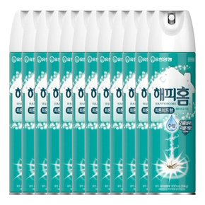 해피홈 에어로솔 수성 피톤치드향 500ml X 12개