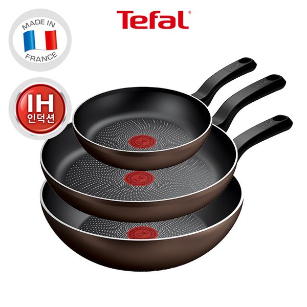[프랑스 신제품] 테팔 인덕션 라이트쿡 3종(팬22+팬28+웍28)