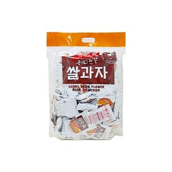  크리스피 허니눈꽃 쌀과자 대용량 간식 920g