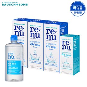 [공식] 리뉴 후레쉬 500ml x3개 + 리뉴 후레쉬 355ml x1개