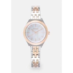 4719180 DKNY PARSONS - Watch silver-coloured/rose gold-coloured