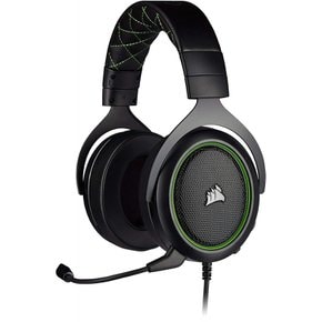 Corsair 코르세아 HS50 PRO STEREO Green 게이밍 헤드셋 PC PS4 Switch CA-9011216-AP SP888