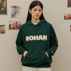 Buccle lettering hoodie_Green