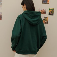 Buccle lettering hoodie_Green