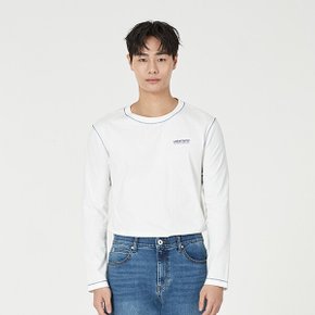 남성) 스티치 포인트 20수 싱글 티셔츠 DO1WTS203-BL