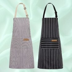  고급 가죽끈 깔끔한 바리스타 플로리스트 앞치마