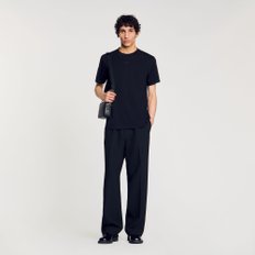 [SANDRO HOMME] 로고 코튼 티셔츠 SH25S3MRR0499
